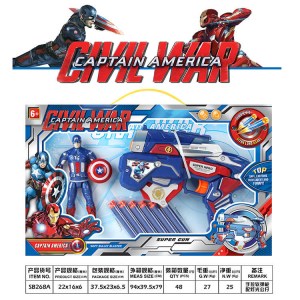 Super Hero Captain America Guns